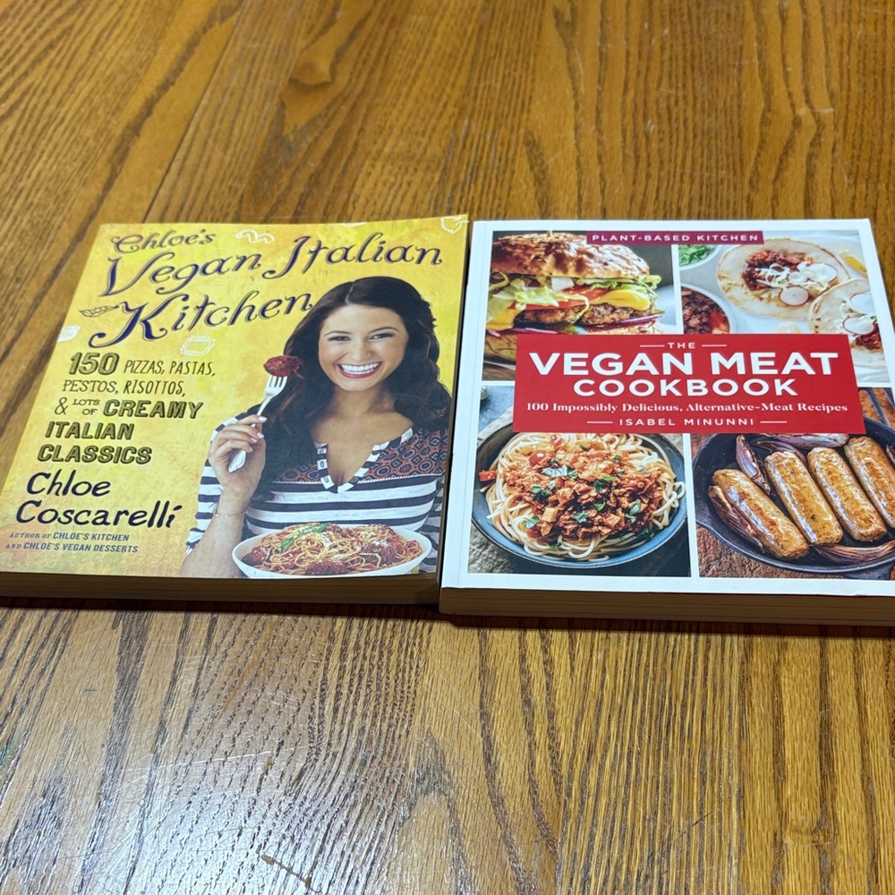 Chloe Vegan Italian Kitchen Cookbook - Vibrant Yellow Cover